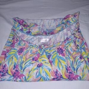 Stella Parker WomenColorful Floral Shirt Size Xl-Large